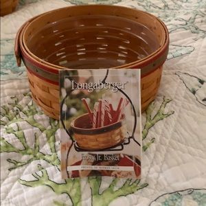 Longaberger 2000 Frosty, Jr. Basket